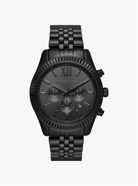 black watch pouch michael kors|Michael Kors watches all black.